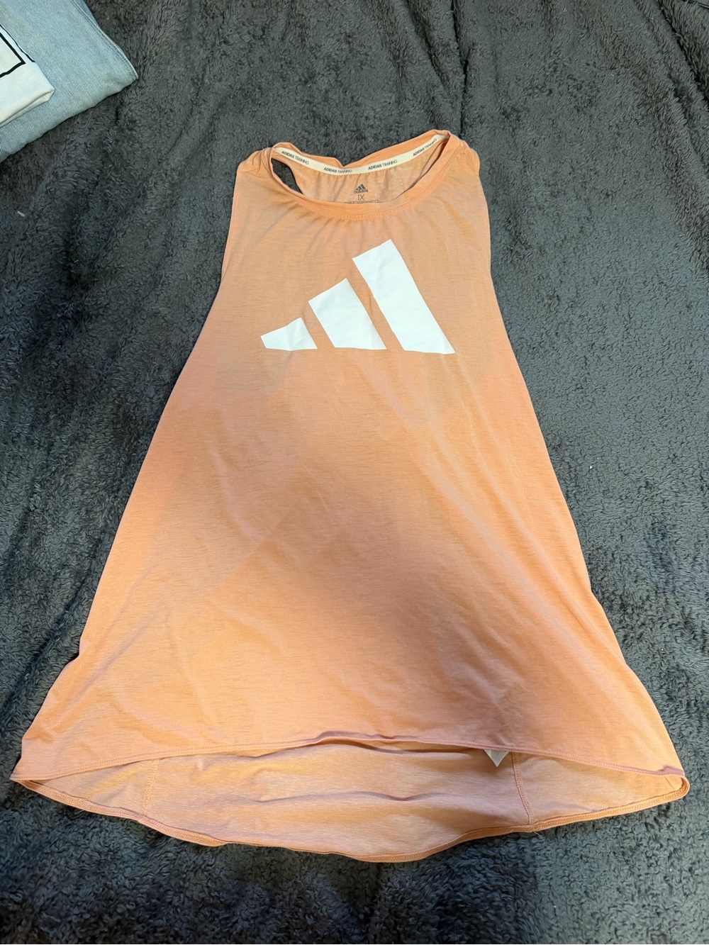 adidas Plus Size Peach Tank Top